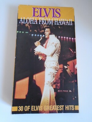 Elvis Aloha From Hawaii 1973 Concert Video (VHS, 1999) Elvis Presley