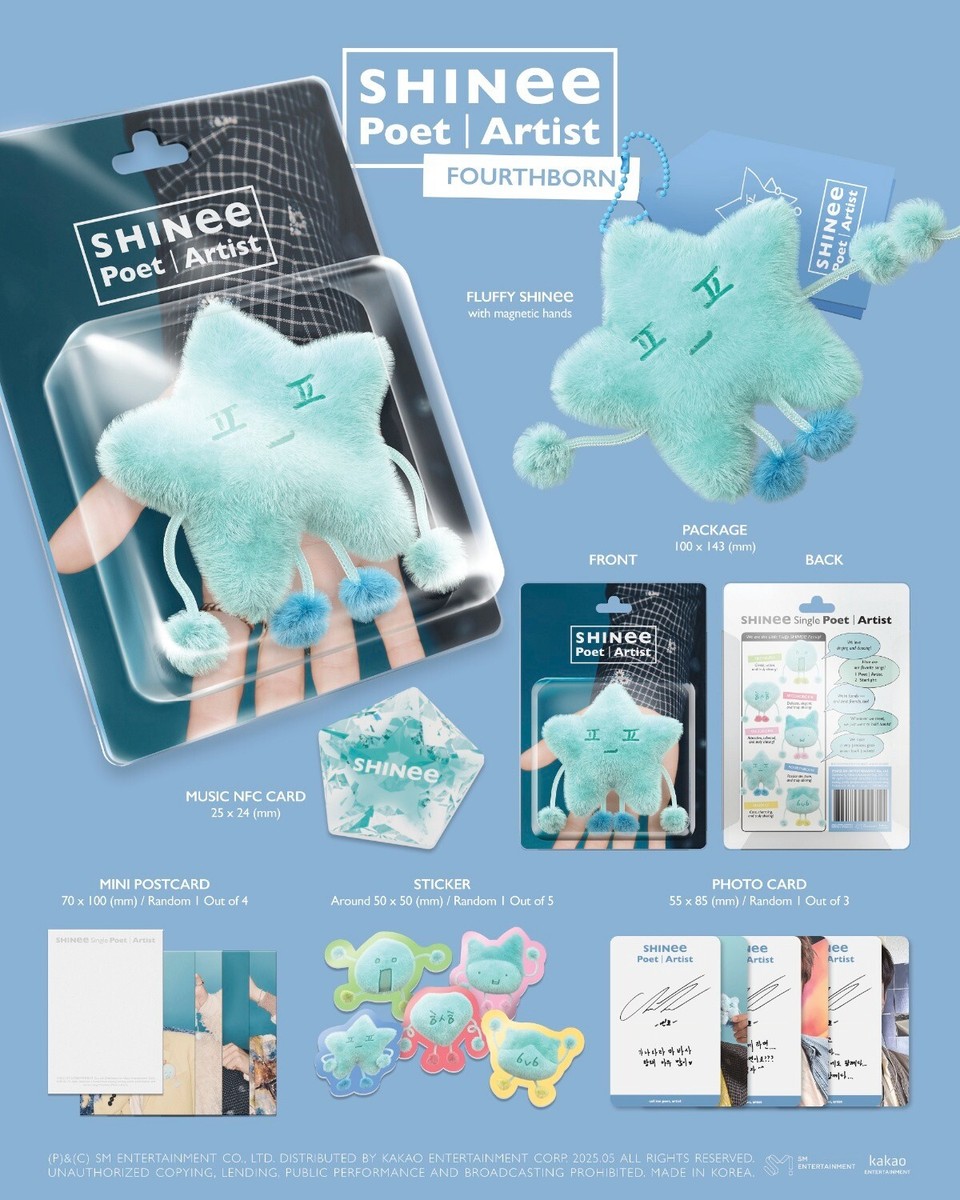 SHINee poet artist フォトブック Fluffy 5点セット PREORDER JUNE 30] SHINee - Poet | Artist [5 ver. SET] with