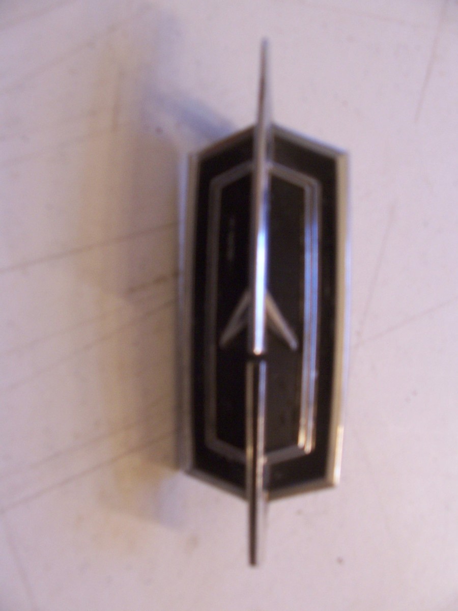 1974 OLDS DELTA 88 HEADER TRIM EMBLEM ORNAMENT OEM USED OLDSMOBILE