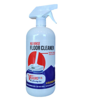 Non electric spray mop with 32 oz rinse free floor cleaner