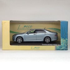 Kyosho J Collection Toyota Crown Hybrid 2008 Diecast Model Blue 1/43 Collectible