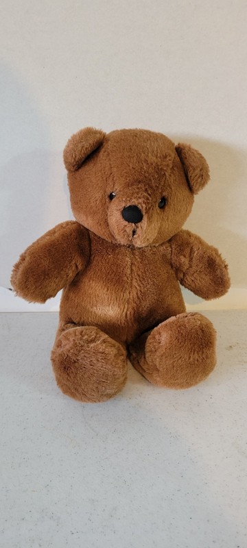 Dakin Brown Plush Teddy Bear Stuffed Animal Toy Soft Plushie 1985-1986