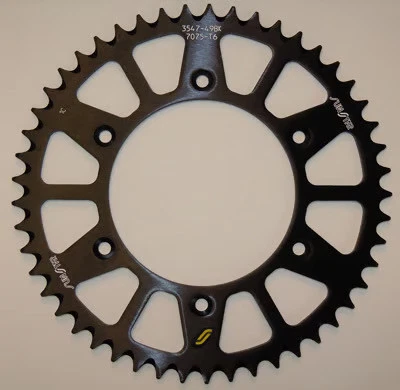 Задняя звездочка алюминиевая Sunstar Works Triplestar - 51T - черная 5-354751BK - Изображение 2 из 4