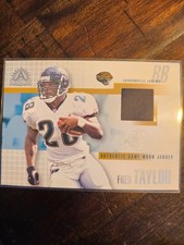 2002 Pacific Adrenaline Fred Taylor Game-Worn Jerseys #20 (MEM)