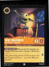 Mike Wazowski - Well-Rounded Entertainer 21/207 Attack of the Vine Lorcana NM