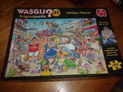 HOLIDAY FIASCO 1000 TEILE WASGIJ ORIGINAL NO37 PUZZLE JAMES ALEXANDER 2021