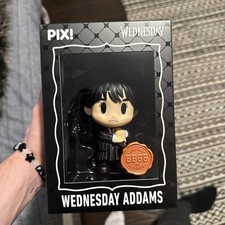 Thrilljoy Pix! Pix Addams Family Wednesday w/Umbrella Figure Netflix Common Hero