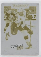 2017-18 Upper Deck Compendium Printing Plate Yellow 1/1 Kris Versteeg #343 0c3