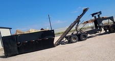 ROLL OFF TRAILER WITH SMALL ENGINE & HYDRAULIC WINCH  