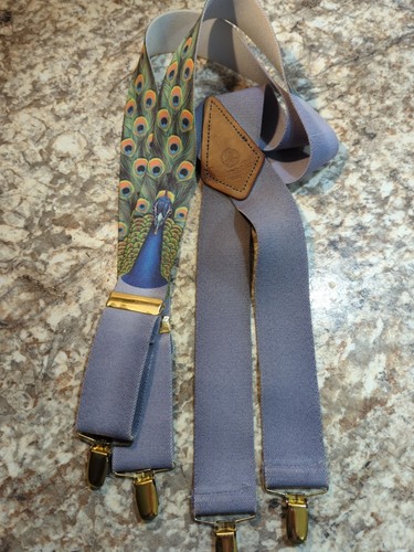 Sweetwater Ben suspenders Peacock Suspenders