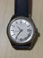 Tissot Ballade Powermatic 80 Automatic Mens Watch Morerato Leather Strap Used