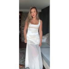 Reformation Women's NWT Zaire Dress Ivory - Size 6