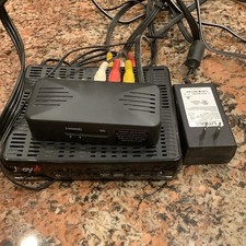 EchoStar Joey Dish Network Satellite Receiver With Power Supply, No Remote, Used