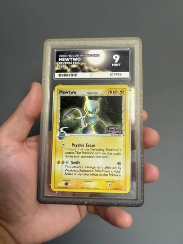 Mewtwo (Delta Species) 24/110 Holon Phantoms Reverse Holo ACE 9 - POP 6
