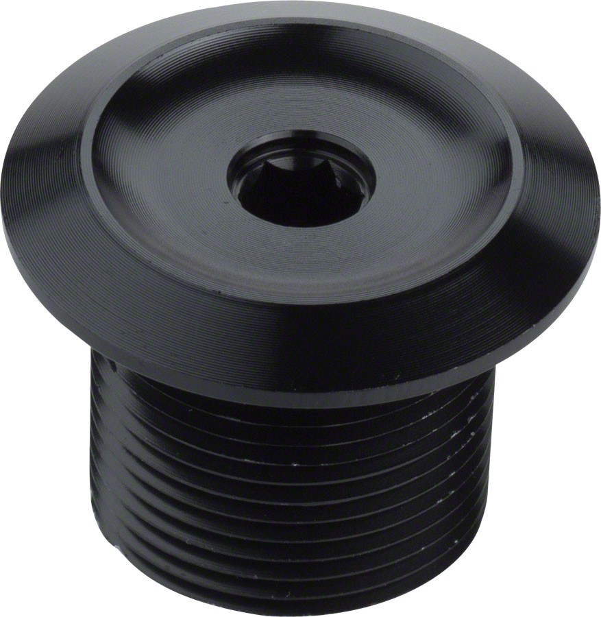 Болт верхней части вилки Salt Plus HQ — резьба M24, сплав, черный