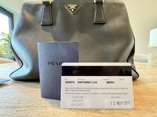 Prada black Saffiano Galleria bag