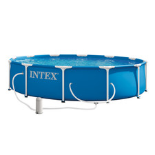 Intex 28211EP 12ft x 30in Metal Frame Above G...