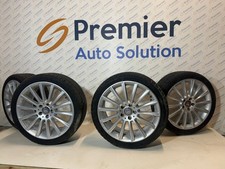 MERCEDES BENZ GENUINE 19 INCH AMG ALLOYS TURBINE SET OF 4 A2054011300