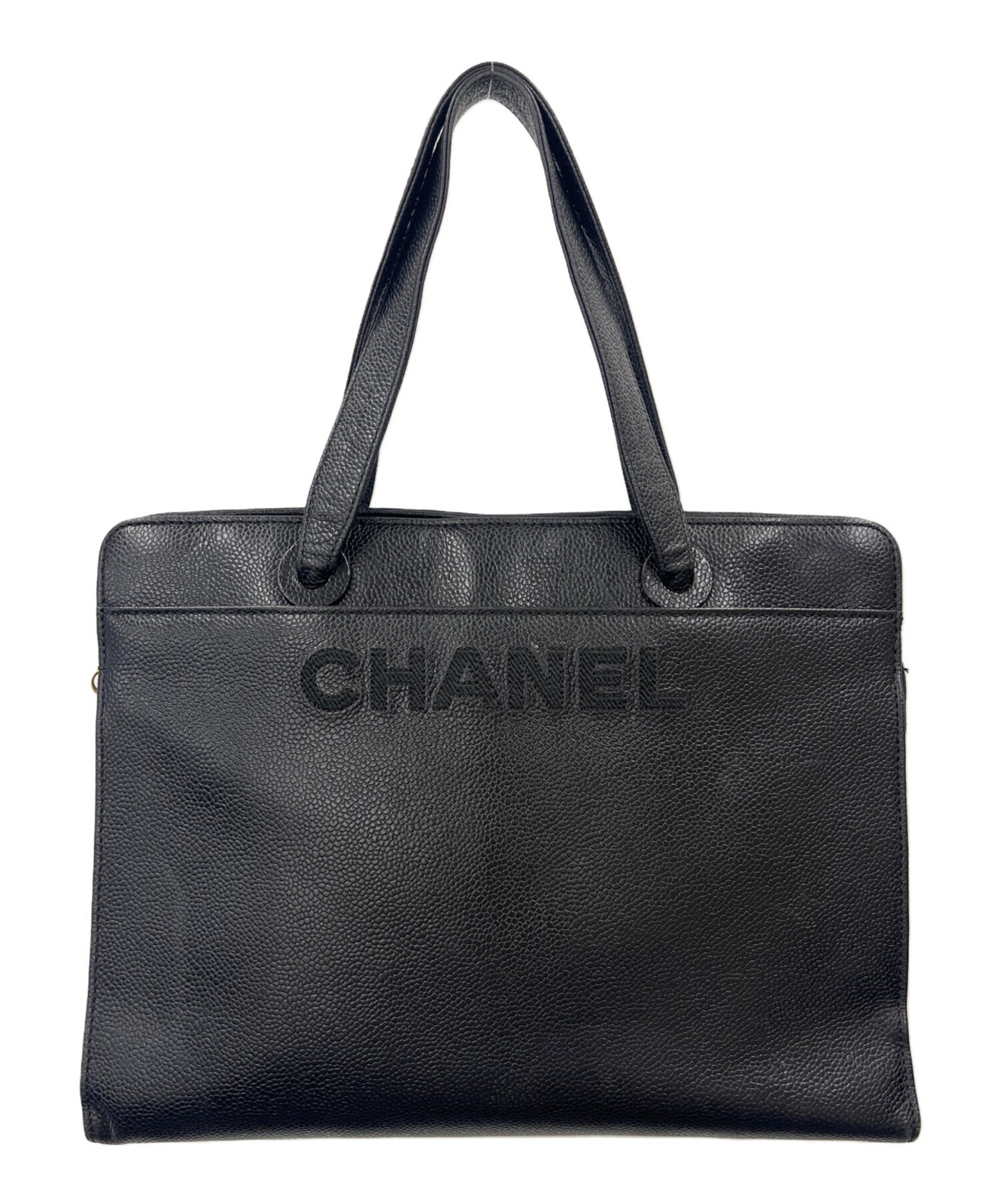 CHANEL Logo Tote Bag  #1218