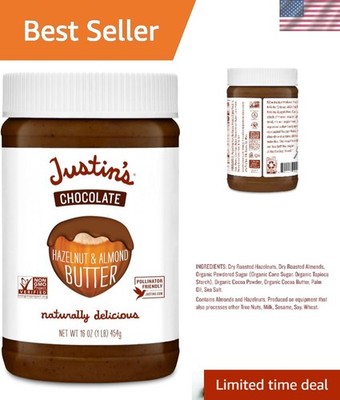 Naturally Delicious Chocolate Hazelnut & Almond Butter - 16oz Artisan Spread