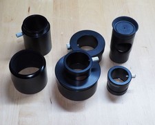 Astronomy adapters bundle - 52mm 42mm 1.25 2in 60mm and more