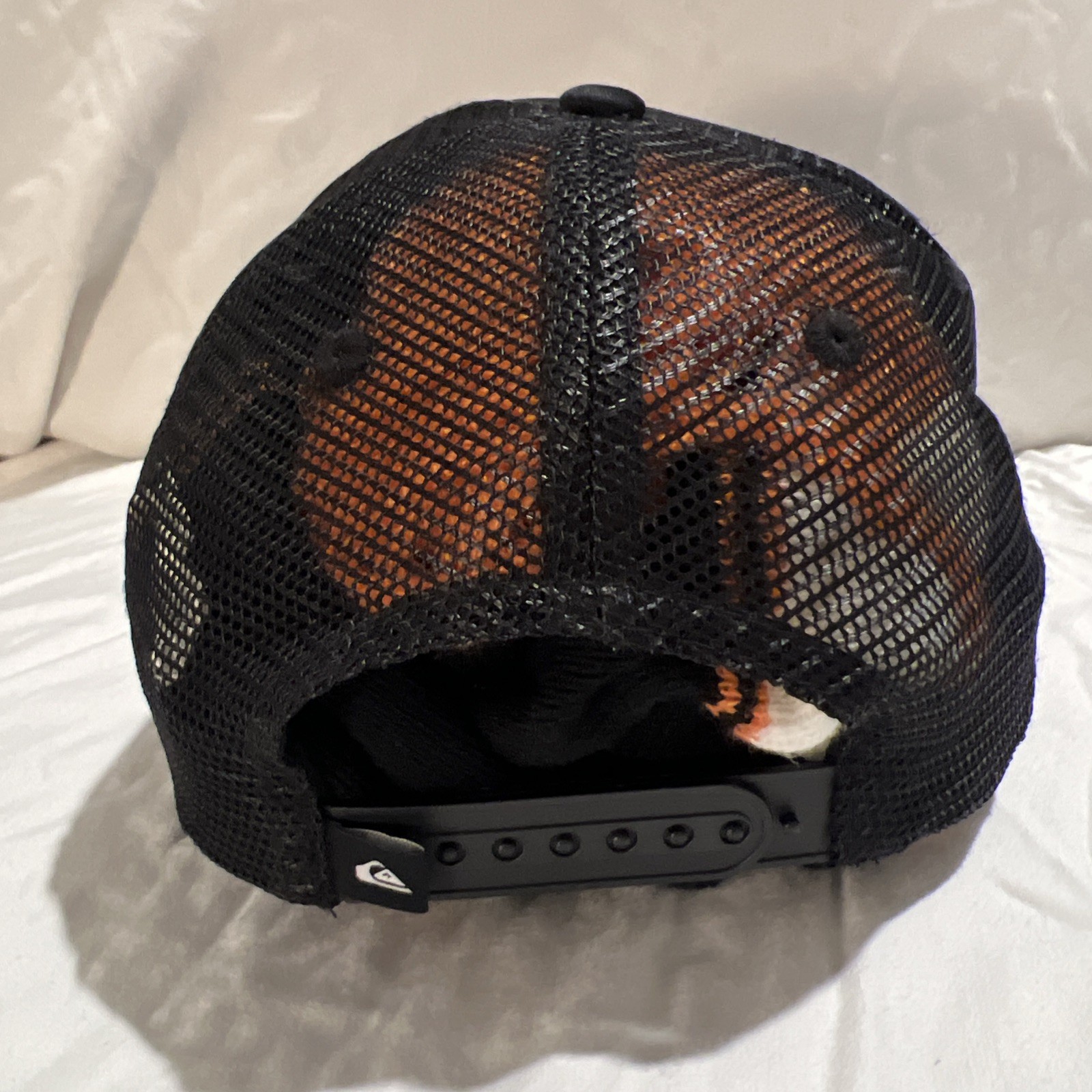 Quicksilver Hat Cap Adjustable Trucker Black Adul… - image 5
