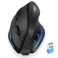 2026 Update Ergonomische Maus kabellos 2,4 GH...