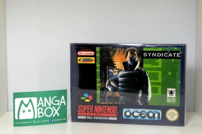 SYNDICATE (CIB) SNES Super Nintendo dt PAL Ver. gebraucht, gut - Bild 1 von 4