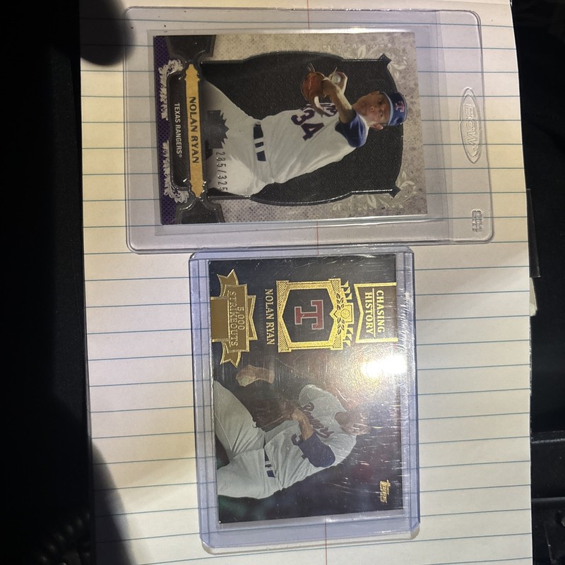 Nolan Ryan Card Lot
