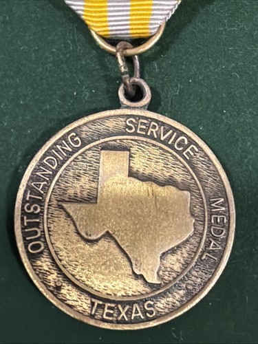 TEXAS NATIONAL GUARD OUTSTANDING SERVICE Full Size MEDAL