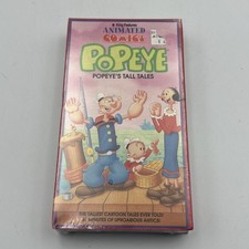 Popeye - Popeyes Tall Tales VHS, 1991 