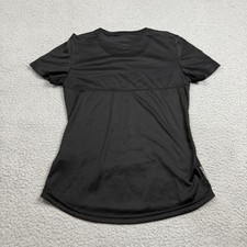 Adidas Shirt Womens Extra Small Black Own The Run Aero Ready Athletic