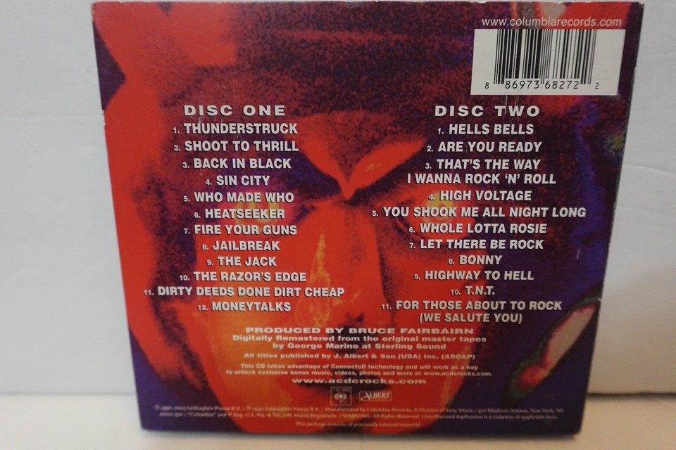 AC/DC LIVE CD (2-disc set) | eBay