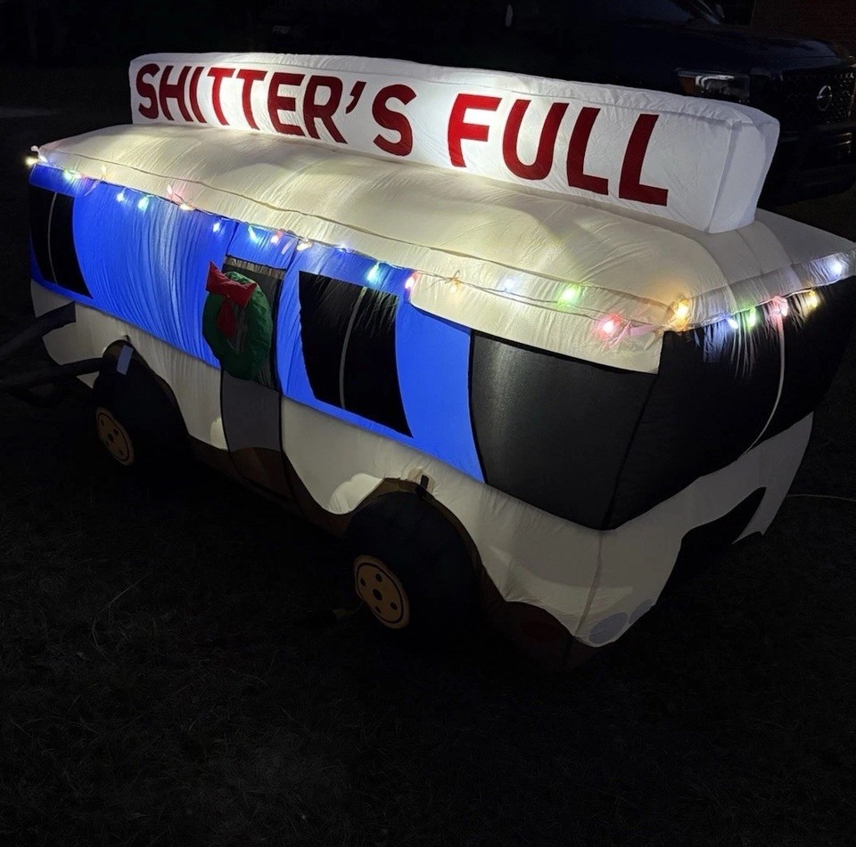 Shitters Full Lawn Decoration