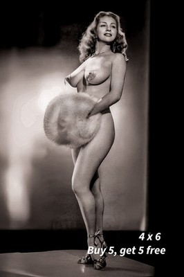 1950s Pin Up - Tempest Storm   4x6 - Burlesque Dancer - Photo