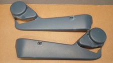 92-96 Ford F150 F250 Bronco Seat Trim Panel Set Lh Rh Blue Oem Bucket Seats F350 92-96 Ford F150 F250 Bronco Seat Trim Panel Set Lh Rh Blue Oem Bucket Seats F350