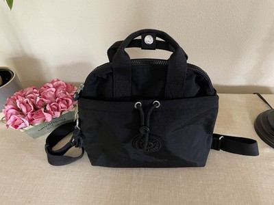 Kipling Goyo Backpack Tote Purse Black NWOT