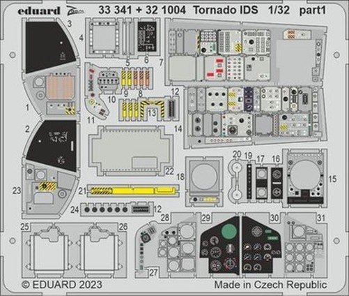 Eduard 321004 1/32 Tornado IDS Interior for Italeri