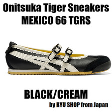 Onitsuka Tiger Women Sneakers MEXICO 66 TGRS 1182A678.001 BLACK / CREAM