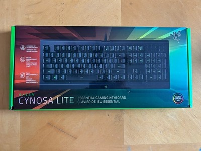 Razer Cynosa Lite Chroma RGB Wired Essential Gaming Keyboard Black