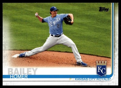 Homer Bailey Kansas City Royals 2019 Topps Update Adv. Stat #US270 SN /150