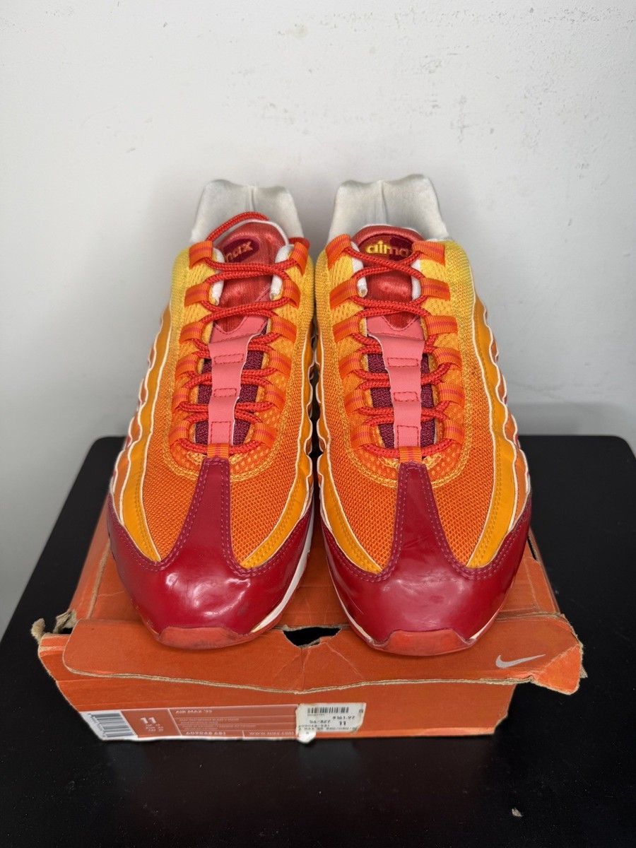 2006 Nike Air Max 95 Fantastic 4 Human Torch Red 11 Neon Rare