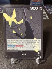 Imu OP13-079 Leader Carrying on His Will ONE PIECE Card Game NM/MNT