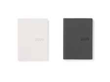 MUJI 2026 Planner B6 Monthly/Weekly Monday Start Mar 2025 176p Japan NEW 2 Color