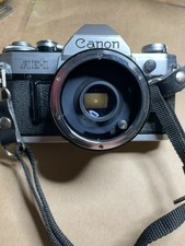 Canon AE-1 Film Camera w/Accessories - Tested Clean