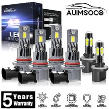 For Gmc Sierra 1500 Hd 2001-2002 6x Led Headlight Cool White Super Bright Bulbs For Gmc Sierra 1500 Hd 2001-2002 6x Led Headlight Cool White Super Bright Bulbs