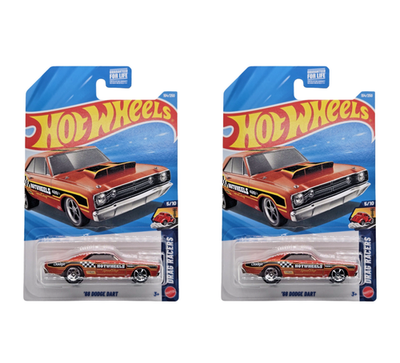 2026 Hot Wheels '68 Dodge Dart #104 Burnt Orange - Set of 2 | eBay