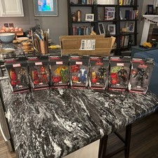 Marvel Legends Hulkbuster BAF Complet Set Iron Man War Machine Vision Blizzard