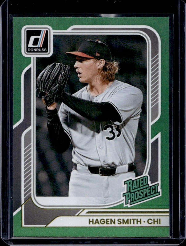 2026 Panini Donruss Hagen Smith Rated Prospects Green Prospect #/199 White Sox