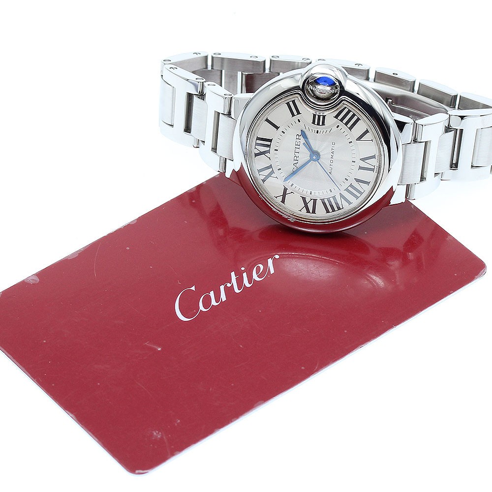 CARTIER Ballon Bleu WSBB0044 Silver Dial Automatic Ladies Watch_902748